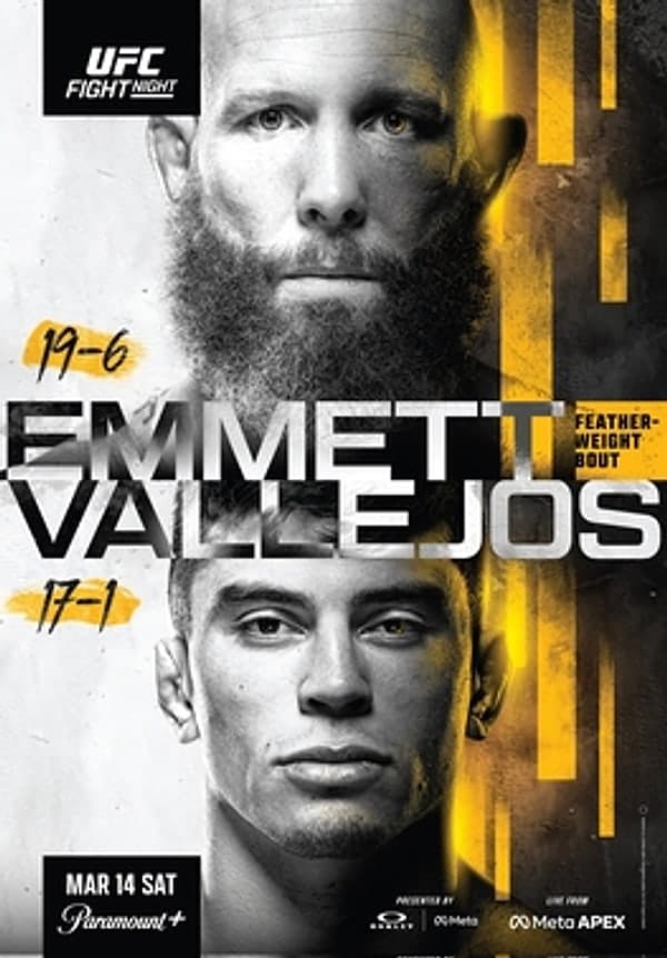 UFC Fight Night: Emmett vs Vallejos